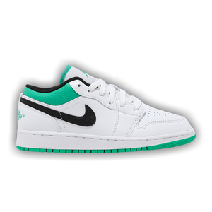 Air Jordan 1 Low GS 'White Lucky Green'