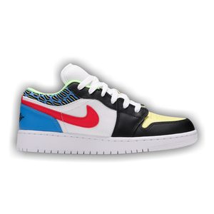 Air Jordan 1 Low GS 'Funky Patterns'
