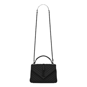 Saint Laurent Medium College Shoulder Bag 'Nero'