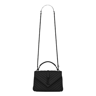 Saint Laurent Medium College Shoulder Bag 'Nero'