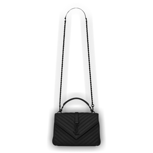 Saint Laurent Medium College Shoulder Bag 'Nero'