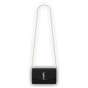 Saint Laurent Uptown Wallet On Chain 'Nero'
