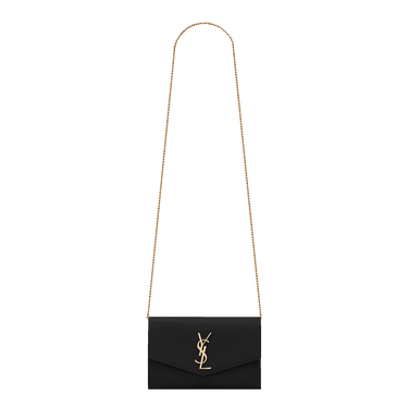 Saint Laurent Uptown Wallet On Chain 'Nero'