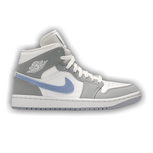 Wmns Air Jordan 1 Mid 'Wolf Grey Aluminum'