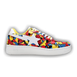 Medicom Toy x Bapesta Low M1 'All‑Over Camo'