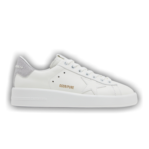 Golden Goose Wmns Purestar 'White Silver'