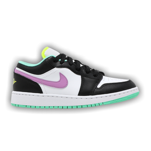 Air Jordan 1 Low GS 'White Violet Shock'