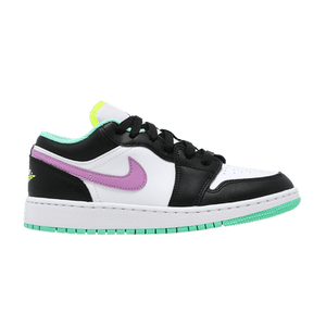 Air Jordan 1 Low GS 'White Violet Shock'