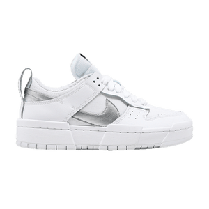 Nike Wmns Dunk Low Disrupt 'White Metallic Silver'