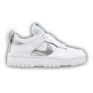 Nike Wmns Dunk Low Disrupt 'White Metallic Silver'