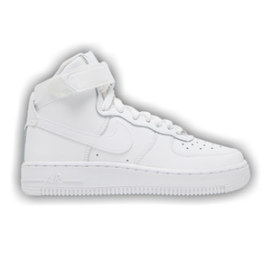 Nike Air Force 1 High LE GS 'Triple White'