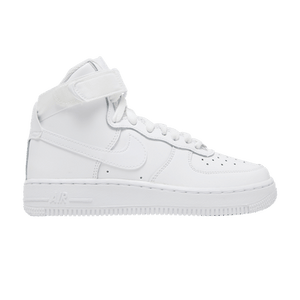 Nike Air Force 1 High LE GS 'Triple White'