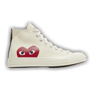Comme des Garçons Play x Converse Chuck 70 High 'Milk'