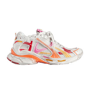 Balenciaga Runner 'White Orange Pink'