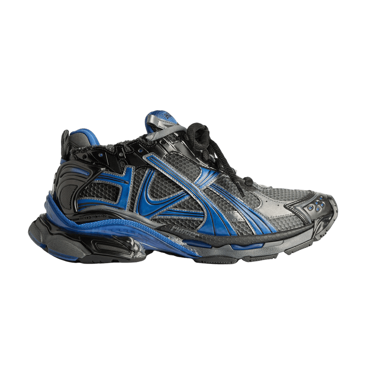 Balenciaga Runner Gradient Mesh Sneaker 'Black Blue Grey' 772774 WRNGM 1410