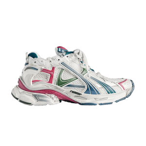 Balenciaga Runner 'White Dark Green Blue Pink'