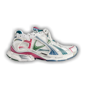Balenciaga Runner 'White Dark Green Blue Pink'
