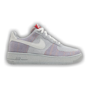 Nike Air Force 1 Crater Flyknit GS 'Wolf Grey'
