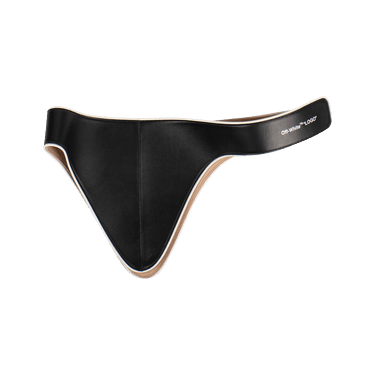 Off-White Logo Racing Belt 'Black'