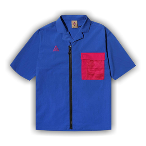 Nike ACG Short-Sleeve Shirt Jacket 'Game Royal/Sport Fuchsia'