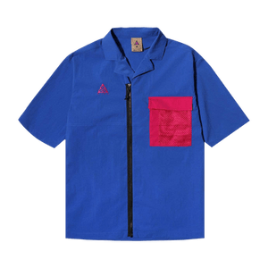 Nike ACG Short-Sleeve Shirt Jacket 'Game Royal/Sport Fuchsia'