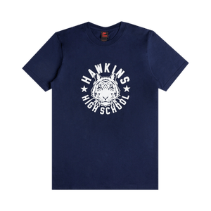 Nike x Stranger Things Hawkins High Tee 'College Navy/Sail'