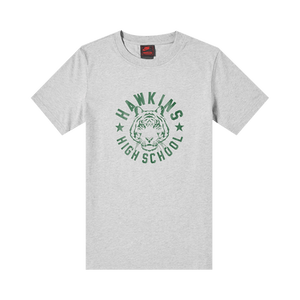 Nike x Stranger Things Hawkins High Tee 'Dark Grey'