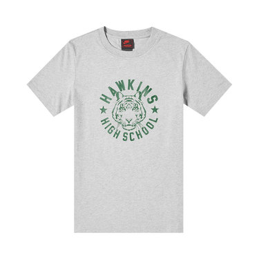 Nike x Stranger Things Hawkins High Tee 'Dark Grey'