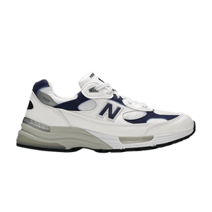 New Balance 992 Made in USA 'White Navy'