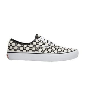 Vans Supreme x Authentic Pro 'Checkered Black'