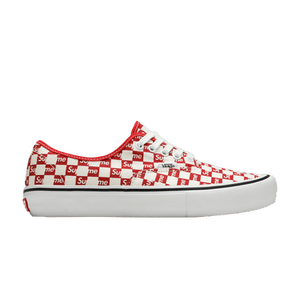 Supreme x Vans Authentic Pro 'Checkered Red'