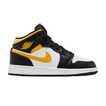 Air Jordan 1 Mid GS 'Black University Gold'