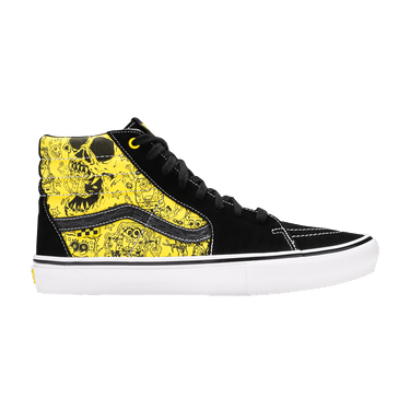 Mike Gigliotti x SpongeBob SquarePants x Vans Skate Sk8-Hi 'Black Yellow'