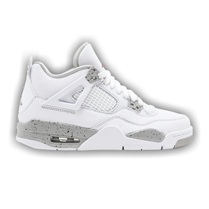Air Jordan 4 Retro GS 'White Oreo'