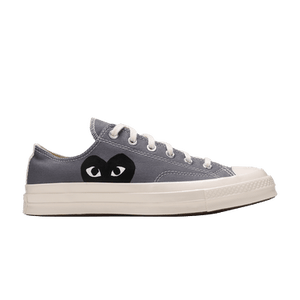 Men's Comme des Garçons PLAY x Converse Chuck 70 Low 'Steel Gray'
