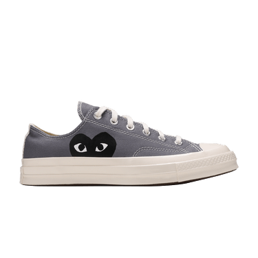 Men's Comme des Garçons PLAY x Converse Chuck 70 Low 'Steel Gray'