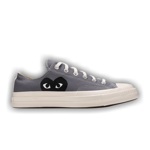 Men's Comme des Garçons PLAY x Converse Chuck 70 Low 'Steel Gray'