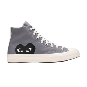 Comme des Garçons PLAY x Converse Chuck 70 High 'Steel Gray'