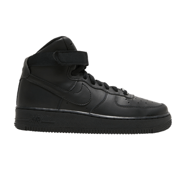 Air Jordan Air Force 1 High LE GS 'Triple Black'