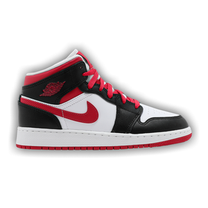 Air Jordan 1 Mid GS 'White Very Berry'