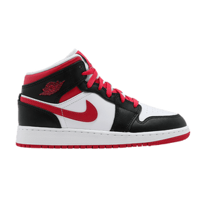 Air Jordan 1 Mid GS 'White Very Berry'
