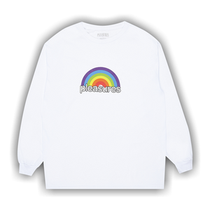 Pleasures Good Time Long-Sleeve T-Shirt 'White'