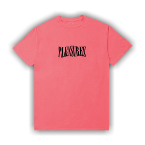 Pleasures Party Logo T-Shirt 'Coral'