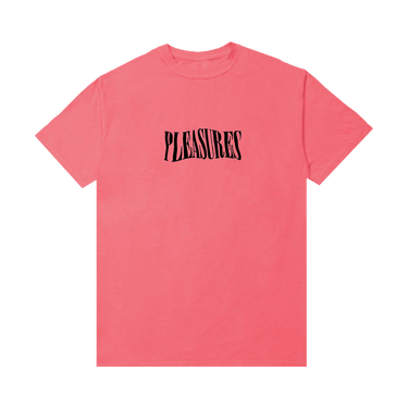 Pleasures Party Logo T-Shirt 'Coral'