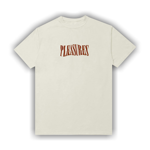 Pleasures Party Logo T-Shirt 'Cream'