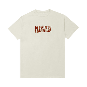 Pleasures Party Logo T-Shirt 'Cream'