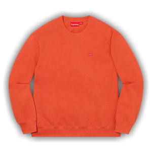 Supreme Small Box Crewneck 'Burnt Orange'