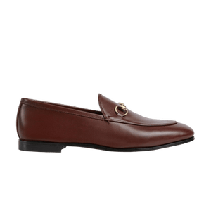 Gucci Wmns Jordaan Loafer 'Dark Brown'