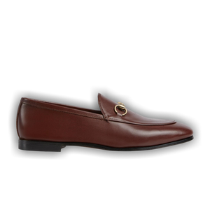 Gucci Wmns Jordaan Loafer 'Dark Brown'