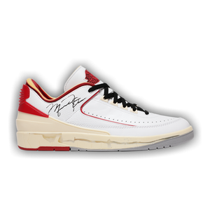 Off-White x Air Jordan 2 Retro Low SP 'White Varsity Red'